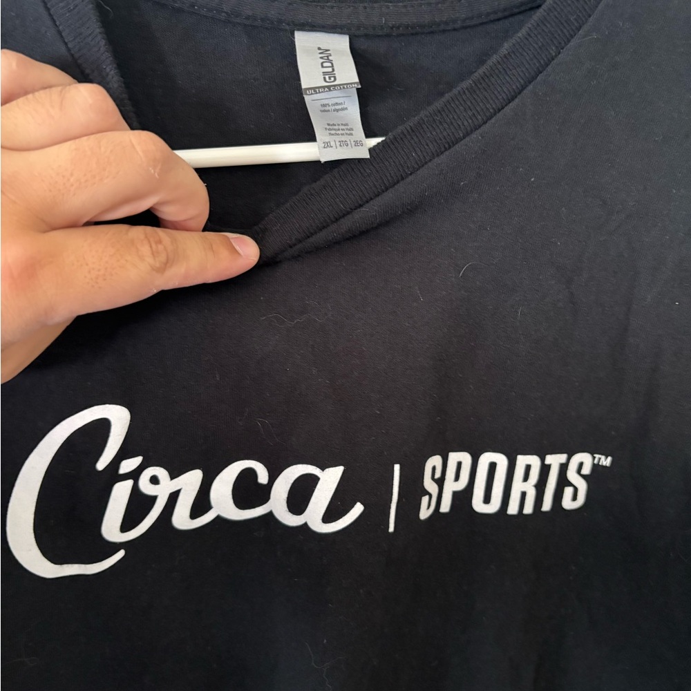 Black Men's Shirt Circa Sports Betting Las Vegas
